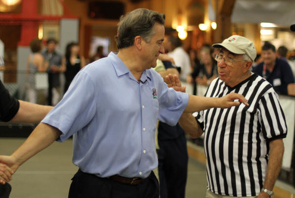 The Dogs of War posing with Ste...