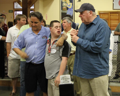 The Dogs of War posing with Ste...